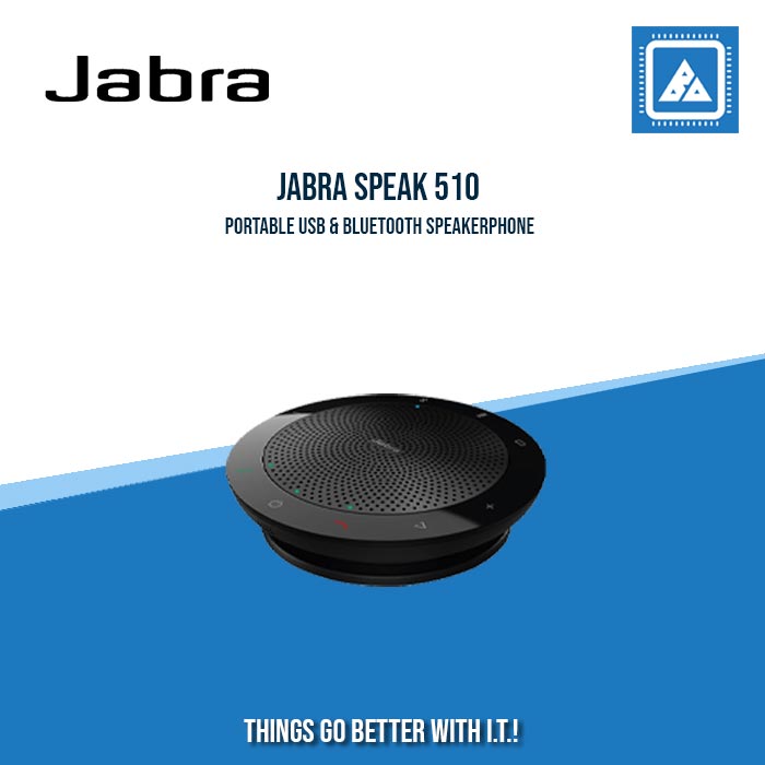 JABRA SPEAK 510 PORTABLE USB & BLUETOOTH SPEAKERPHONE JABRA SPEAK 510 PORTABLE USB & BLUETOOTH SPEAKERPHONE